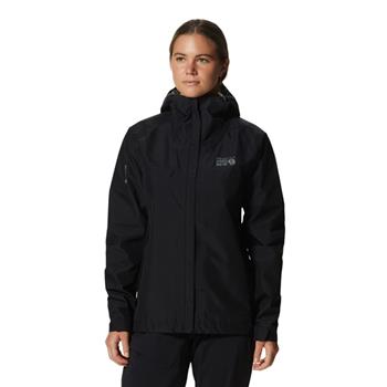 Mountain Hardwear Womens Exposure/2T Gore-Tex Paclite® Jacket Black - Damenjacke