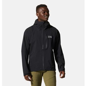 Mountain Hardwear Mens Stretch OzonicT Jacket Black - Jacke Herren