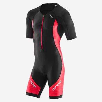 Orca M Core SS Race Suit Black / Red - Schwimmanzüge