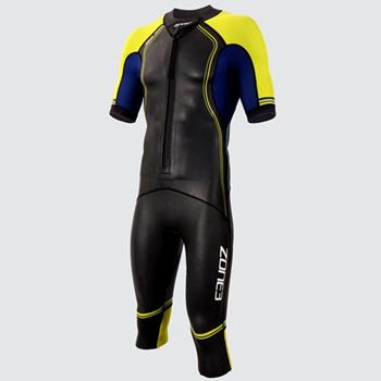 Zone3 Men's Swim-Run Versa Wetsuit Black/Lime/Navy - Schwimmanzüge