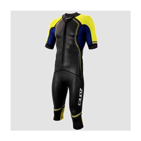 Zone3 Men's Swim-Run Versa Wetsuit Black/Lime/Navy - Schwimmanzüge