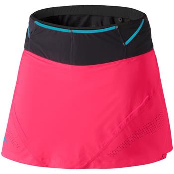Dynafit Ultra W 2/1 Skirt Fluo Pink - Shorts Damen