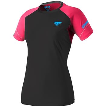 Dynafit Alpine Pro W S/S Tee Fluo Pink - Lauf-T-Shirt