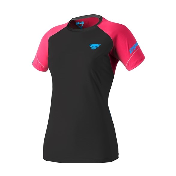Dynafit Alpine Pro W S/S Tee Fluo Pink - Lauf-T-Shirt