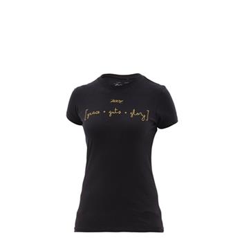 Zoot Grace Guts Glory Tee Woman Black - Outdoor T-Shirt