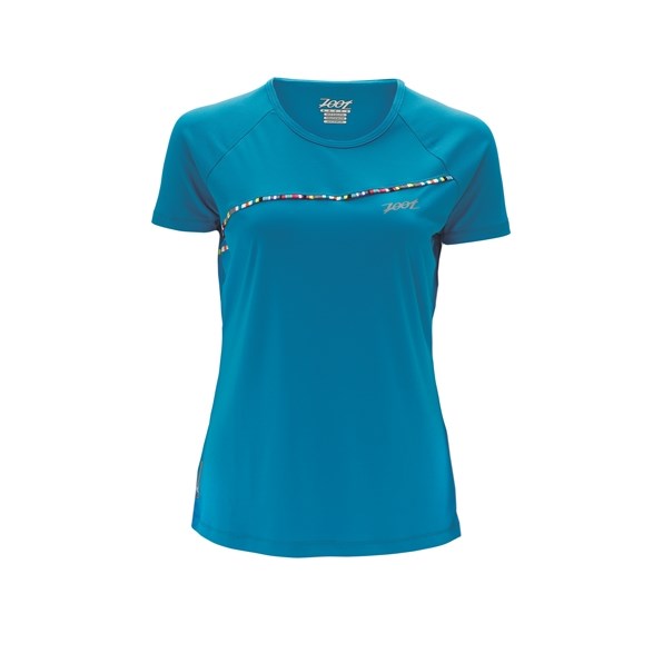 Zoot Ultra Run Icefil Tee Woman Splash - Outdoor T-Shirt