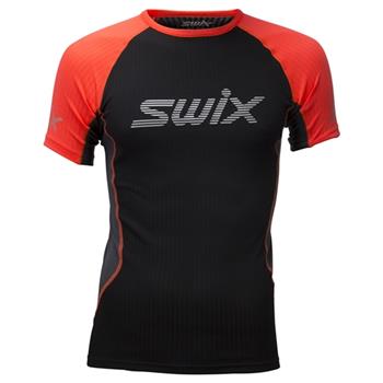 Swix Radiant Racex SS M Neon Red - Outdoor T-Shirt