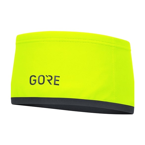 Gore Wear Windstopper Headband Neon Yellow - Stirnband Sport