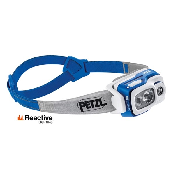 Petzl Swift RL  Blue - Stirnlampe