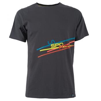 La Sportiva Stripe 2,0 Tshirt M () Carbon/Citronelle
