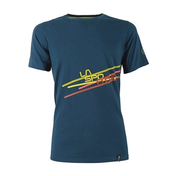 La Sportiva Stripe 2,0 Tshirt M () Ocean/Citronelle