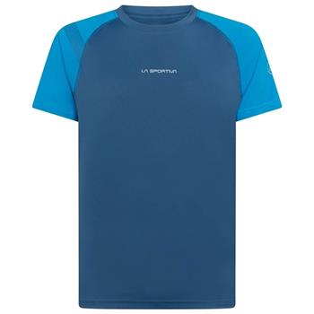 La Sportiva Motion T-Shirt M  Blue - Laufshirts