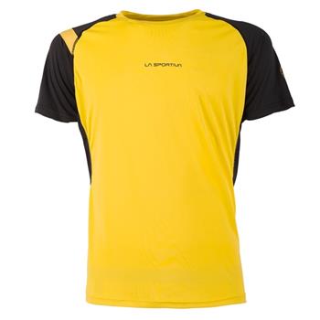 La Sportiva Motion T-Shirt M Yellow/Black