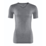 Falke Women Short Sleeve Shirt Wool-Tech Light Grey/Heather - Thermounterwäsche Damen