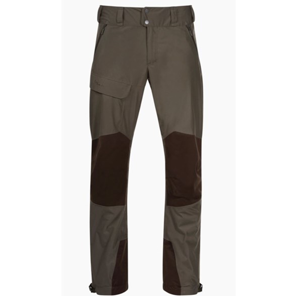 Bergans Hogna V2 2L Pants Green Mud/Dark Wood Brown - Outdoor-Hosen