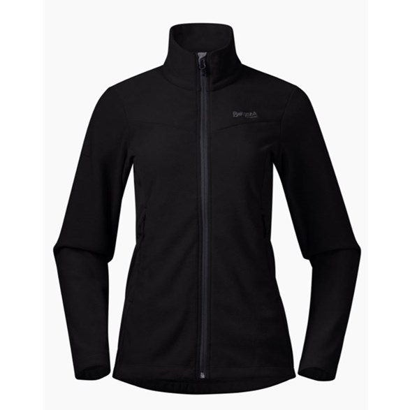 Bergans Finnsnes Fleece W Jacket Black - Pullover Damen