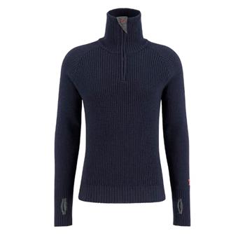 Ulvang Rav Sweater W/Zip New Navy - Pullover Damen