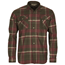 Pinewood Cornwall Shirt Green/Copper - Outdoor Langarmshirt