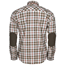 Pinewood Wolf Shirt Offwhite/Brown - Langarm Jagdhemd
