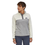 Patagonia W's Micro D Snap-T P/O Drifter Grey W/White Wash - Pullover Damen