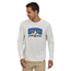 Patagonia M's L/S Cap Cool Daily Graphic Shirt Fitz Roy Horizons White - Laufpullover