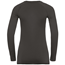 Odlo Top Crew Neck Long sleeve Black/New Odlo Graphite Grey - Langarmshirt, Damen