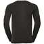 Odlo Top Crew Neck Long sleeve Black/New Odlo Graphite Grey - Langarmshirt, Herren