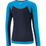 Gore Wear R5 Women Long Sleeve Shirt Orbit Blue/Dynamic Cyan - Laufpullover