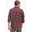 Bergans Tovdal Shirt Amarone Red/Dark Shadow Grey Check - Hemd Herren