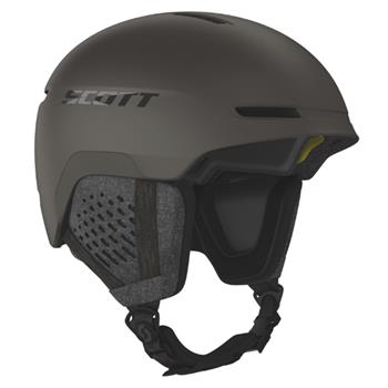 Scott Sco Helmet Track Plus Pebble Brown - Skihelme