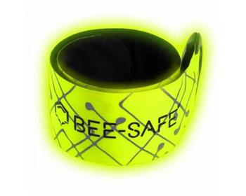 Bee-Safe Led Click Band USB Lime