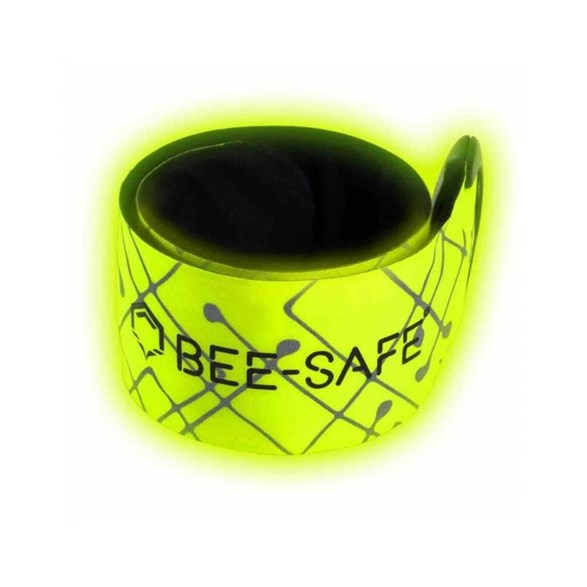 Bee-Safe Led Click Band USB Lime