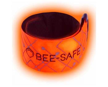 Bee-Safe Led Click Band USB Orange