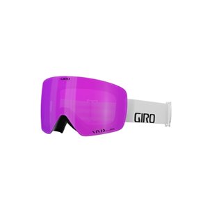 Giro Contour RS White Wordmark , Viv Pnk/VivInf - Skibrille