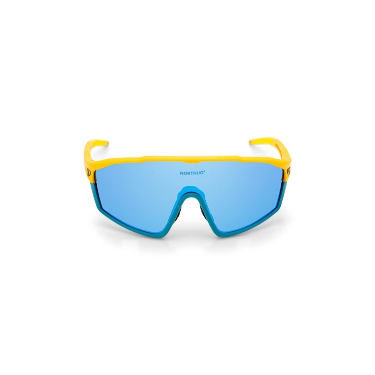 Northug Sunsetter Standard Yellow/Turquoise - Langlaufbrille