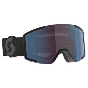 Scott Goggle Shield Mineral Black/Enhancer Blue Chrome - Skibrille