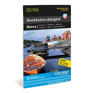 Calazo Stockholms Skärgård - Norra - Landkarte