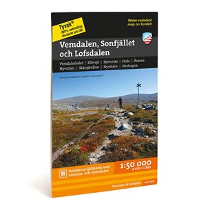 Calazo Vemdalen, Sonfjället & Lofsdalen 1:50.000 - Landkarte
