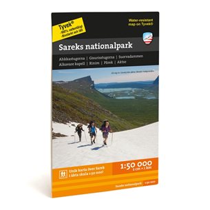 Calazo Sareks Nationalpark 1:50.000 - Landkarte