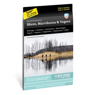 Calazo Skridskokarta Båven, Marvikarna & Yngern 1:50.000 - Landkarte
