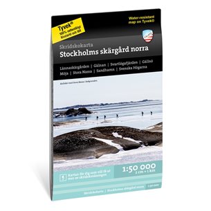 Calazo Skridskokarta Stockholms Skärgård - Norra 1:50.000 - Landkarte