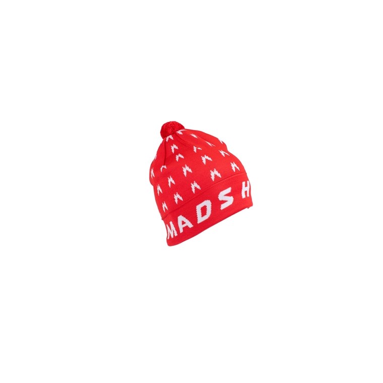 Madshus Logo Beanie - Red - Mütze
