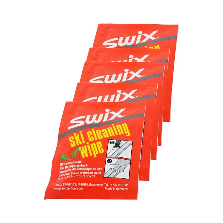 Swix I60C Ski Cleaner Wipe, Pk A 5 Pcs - Ski-Pflegeset