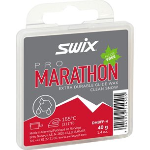 Swix Marathon Black Fluor Free, 40g - Gleitwachs