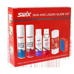 Swix P19N Skin & Liquid Glide Kit - Wachs-Set