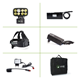 LedX Cobra 6 500 X-Pand Kit, Backup Battery And Automatic Charger - Stirnlampe