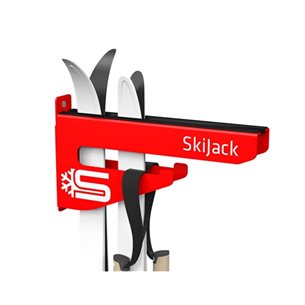 SkiJack Skidhållare Vägg - Skiträger