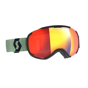 Scott Sco Goggle Faze II Soft Green/Black/Enhancer Red Chrome - Skibrille