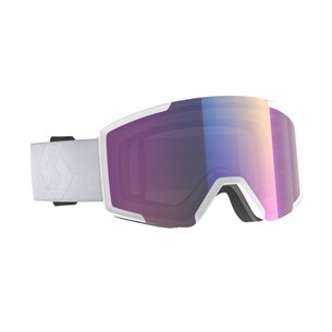 Scott Sco Goggle Shield + Extra Lens Mineral White/Enhancer Teal Chrome - Skibrille
