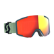 Scott Sco Goggle Shield + Extra Lens Soft Green/Black/Enhancer Red Chrome - Skibrille
